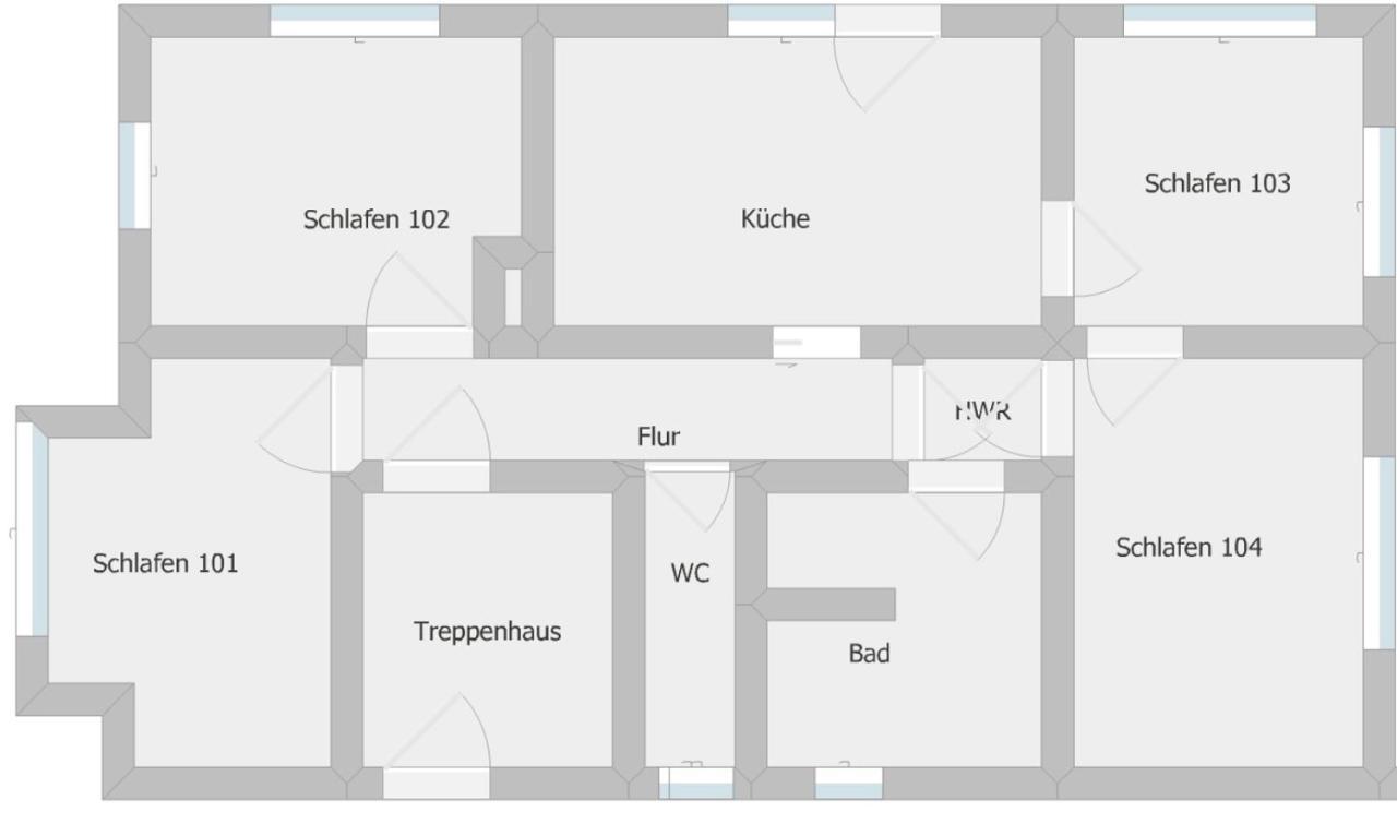 Ferienwohnung Am Bodensee- Zentrale Lage, Free Parking And Wifi, 109 M2, Privater Garten, 7 Gaeste, 2X Kingsize Boxspringbett, Familienfreundlich FDH Dış mekan fotoğraf